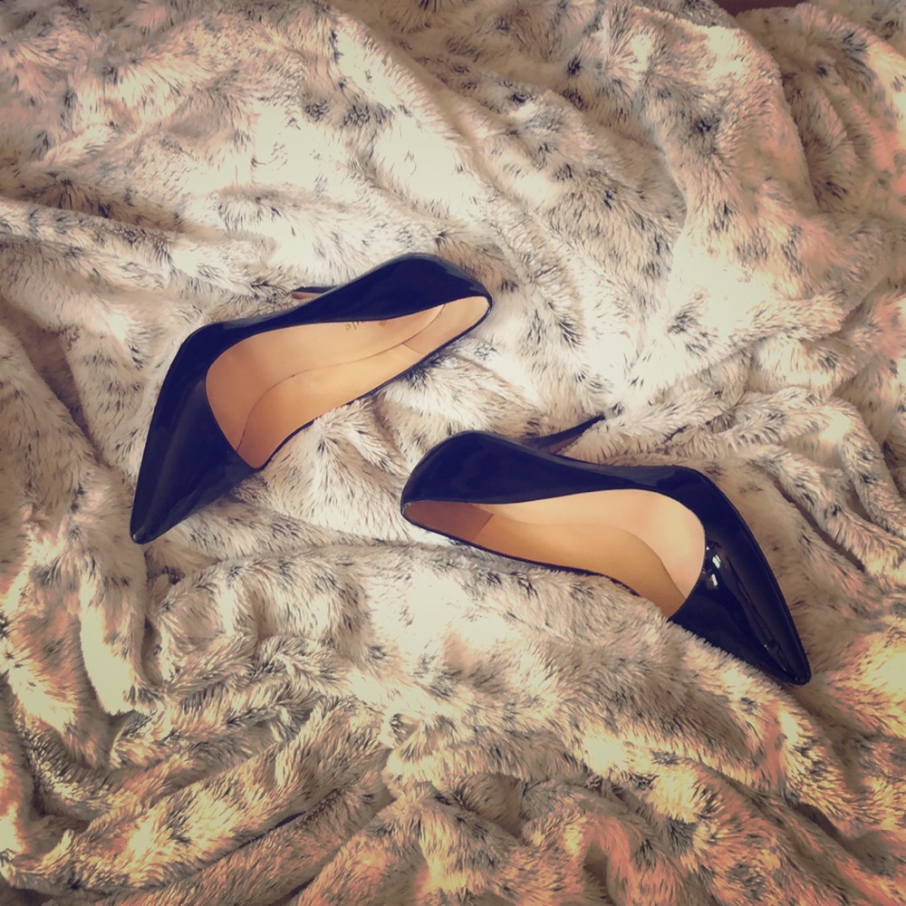KATE SPADE ‘LICORICE’ Black/Patent Pumps